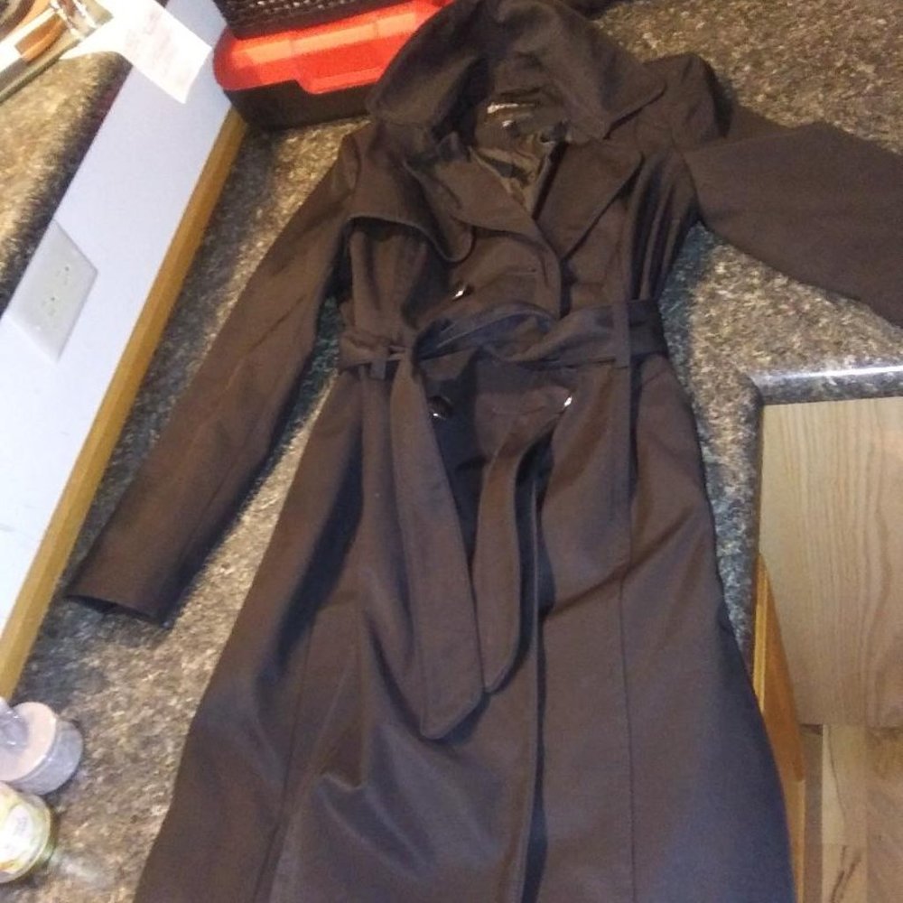 Express black belted trench coat XS